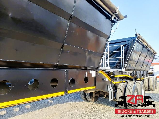 2018 AFRIT 45 CUBE SIDE TIPPER TRAILER #52938